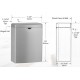 Bobrick Wall Mounted Sanitary Napkin Disposal
