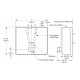 Bobrick Wall Mounted Manual Liquid Soap Dispenser